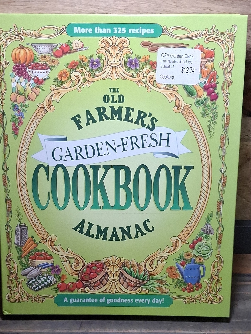 Garden-Fresh Cookbook Almanac - Green